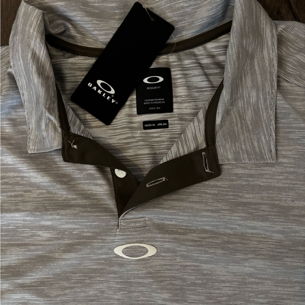 Oakley Gravity Men's Polo Shirt XL - Picture 4 of 6
